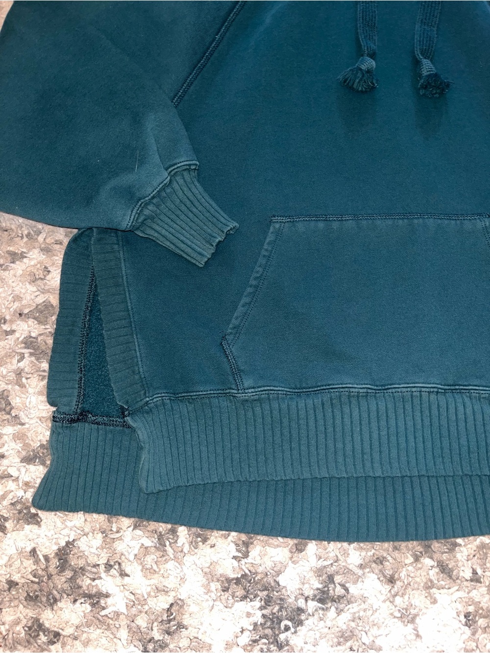 American Eagle Outfitters green oversized hangout Hoodie Pullover - Picture 3 of 5